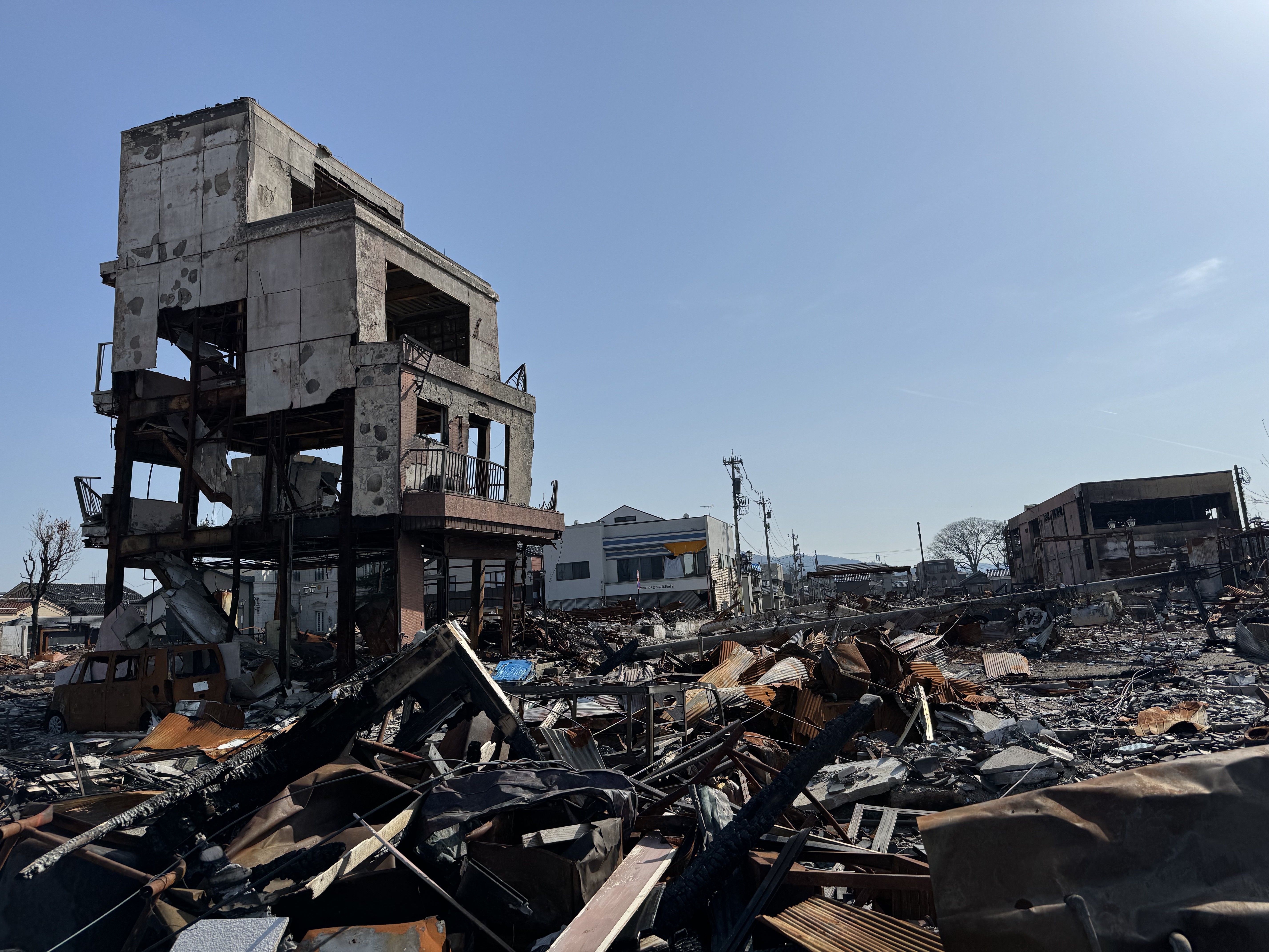 Damage after the 2024 Noto Peninsula Earthquake