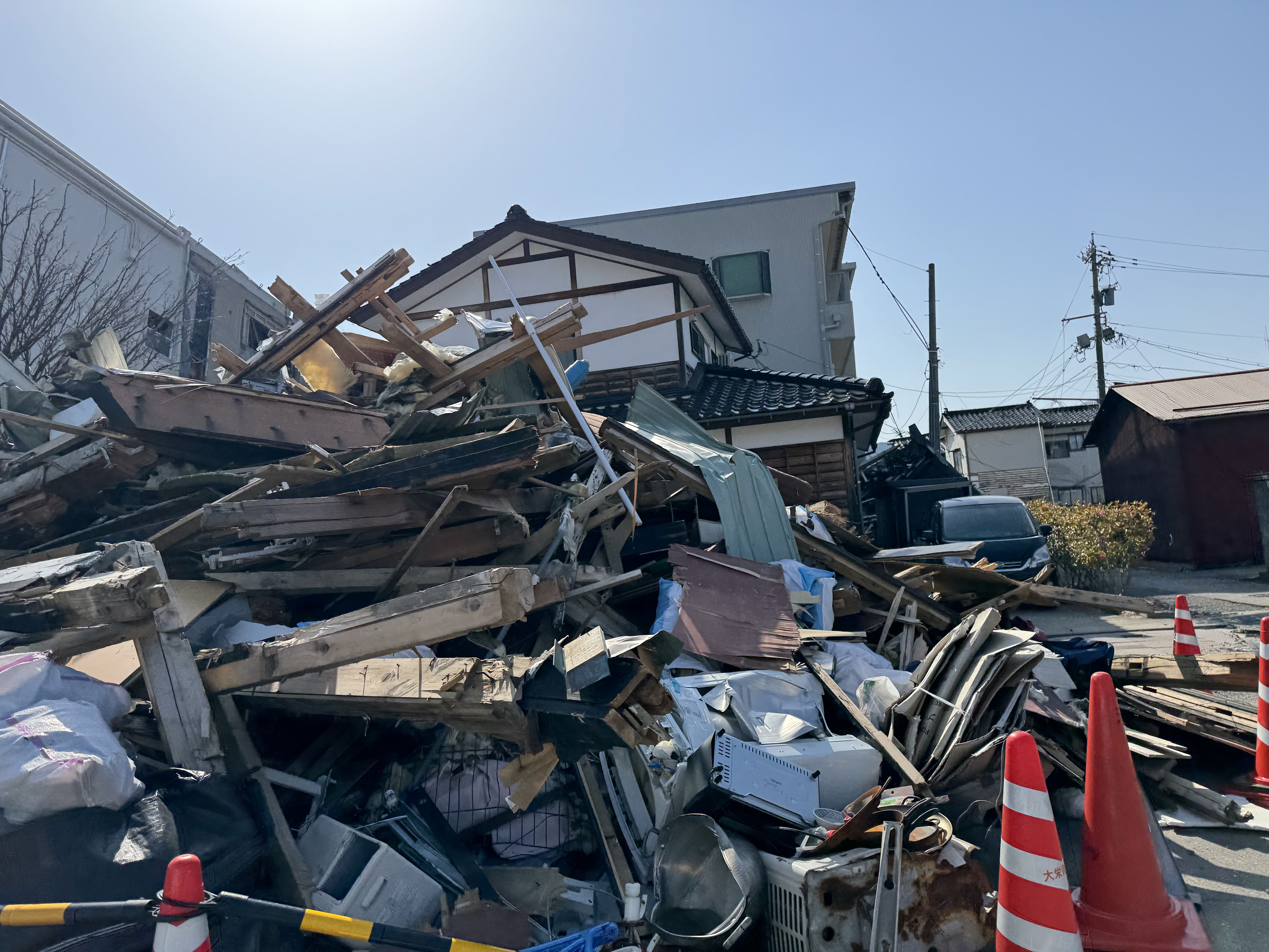 Damage after the 2024 Noto Peninsula Earthquake