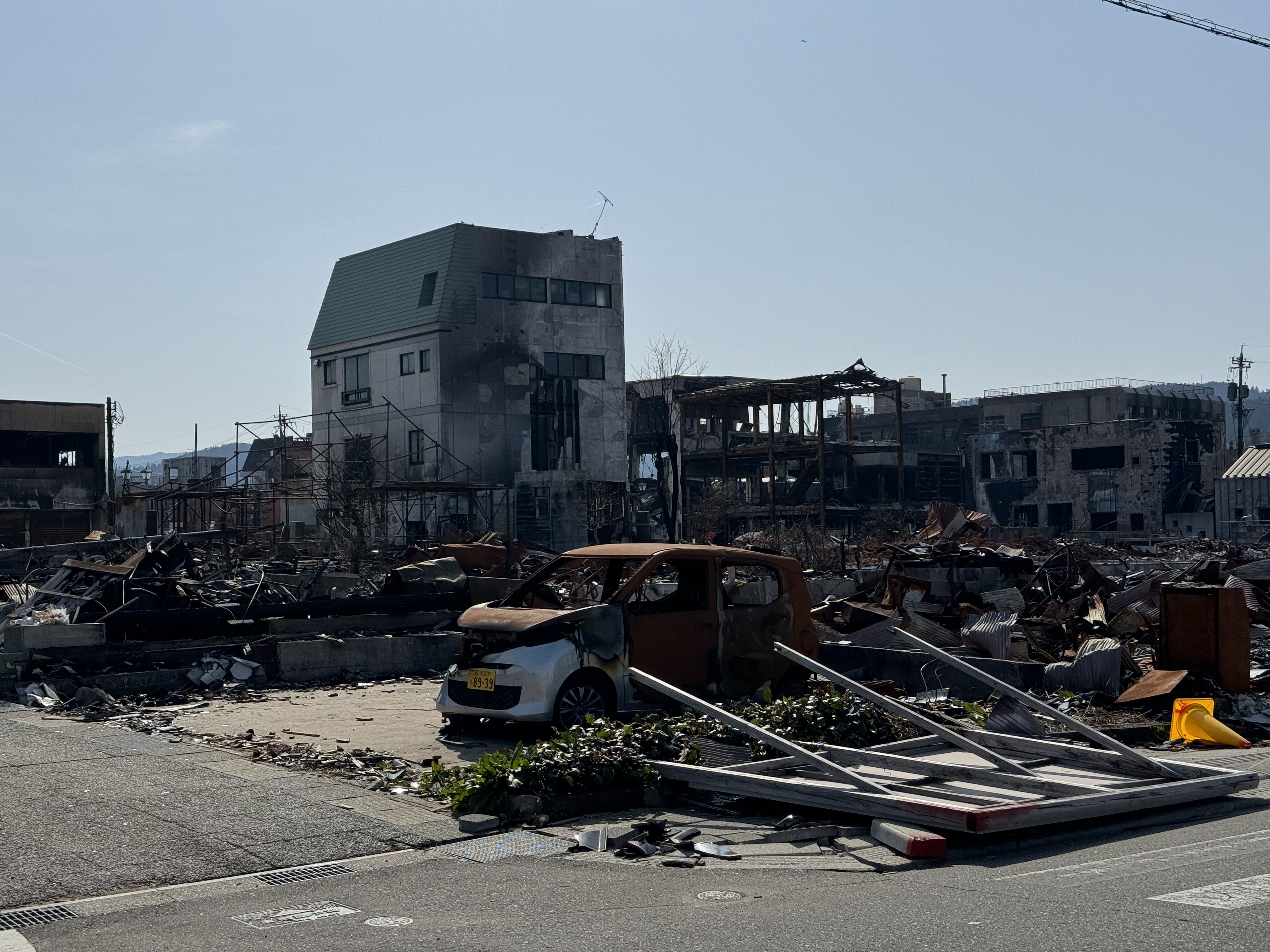 Damage after the 2024 Noto Peninsula Earthquake